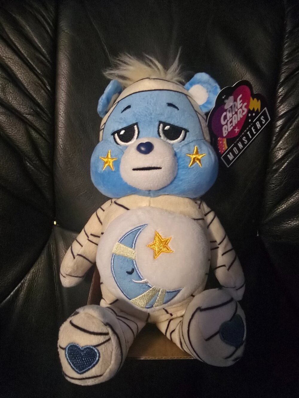 Care Bears Universal Monsters Bedtime Bear as The Mummy, Aprox 8inches